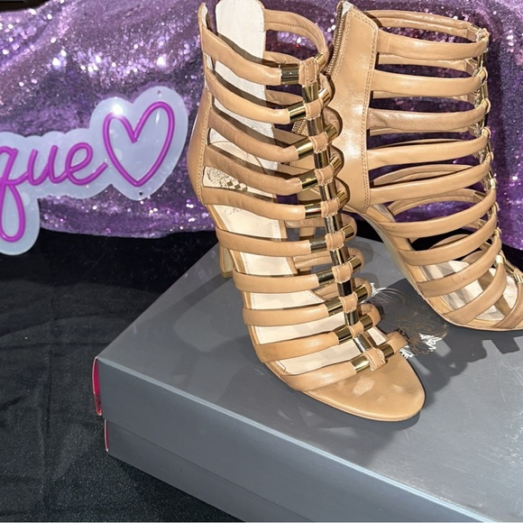 Tan Vince Camuto Heels | Worn Once | - Picture 1 of 3